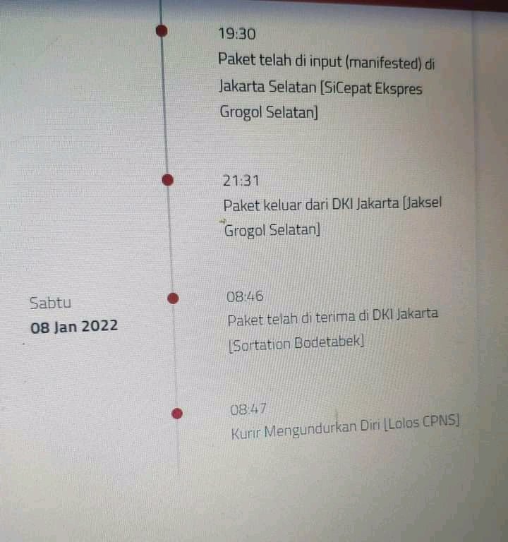 Keterangan Kurir Antar Paket Ini Kocak